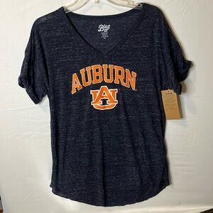 NWT Women's Auburn‎ Football Short Sleeve Top size XL